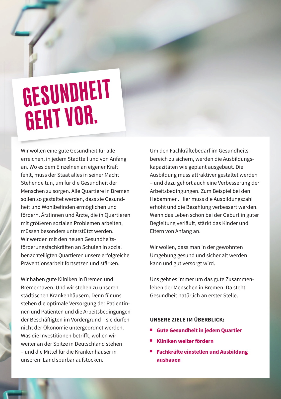 Vorschau SPD Kurzwahlprogramm - April 2019 Seite 19