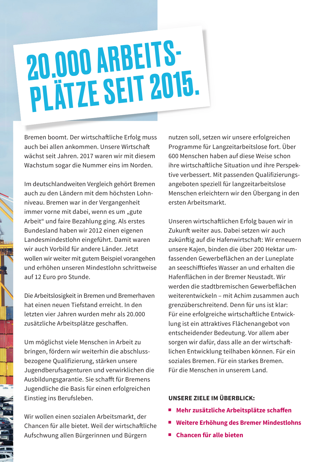 Vorschau SPD Kurzwahlprogramm - April 2019 Seite 9